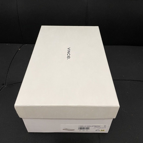 Vince Canella Shoe Optic White Women 8.5M - Picture 10 of 10